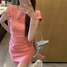 画像をギャラリービューアに読み込む, Tシャツワンピース半袖ワンピース
