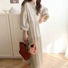 画像をギャラリービューアに読み込む, 無地カジュアルワンピース
