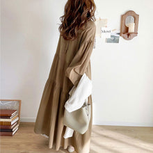 画像をギャラリービューアに読み込む, 無地カジュアルワンピース
