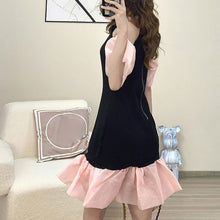 画像をギャラリービューアに読み込む, パフスリーブフレア裾デートワンピース大人かわいいワンピース
