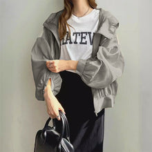 画像をギャラリービューアに読み込む, フード付き日焼け止めアウター
