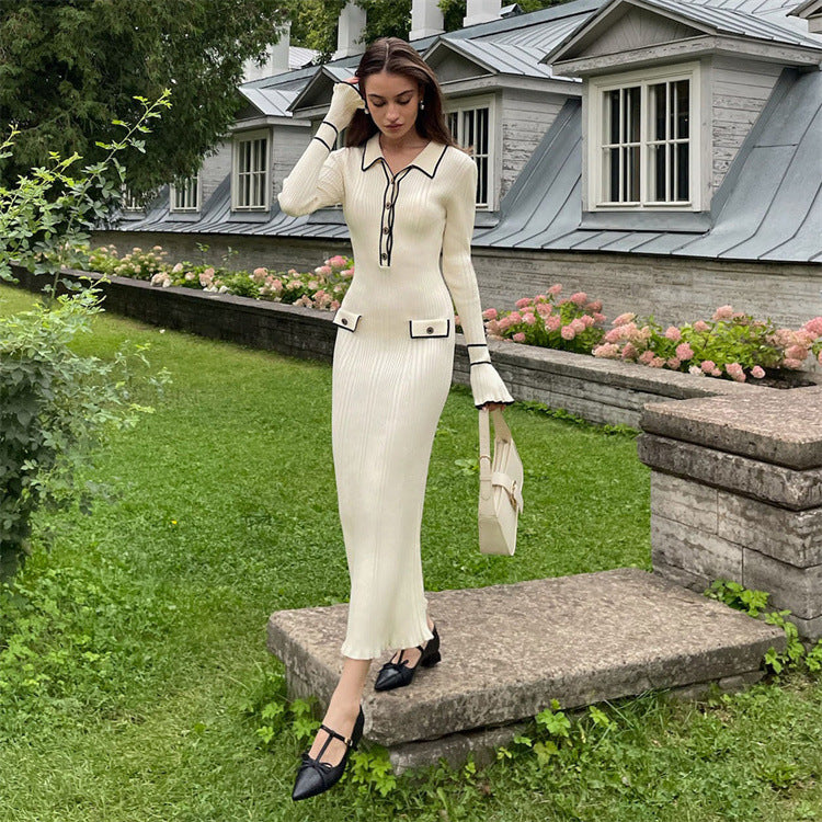 エレガンスニットワンピース