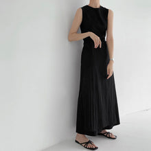 画像をギャラリービューアに読み込む, ラップワンピースカシュクールデザインノースリーブワンピース
