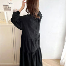画像をギャラリービューアに読み込む, 無地カジュアルワンピース
