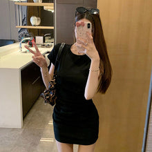 画像をギャラリービューアに読み込む, Tシャツワンピース半袖ワンピース
