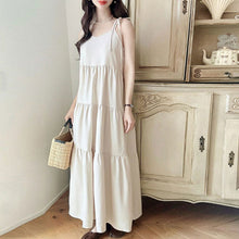 画像をギャラリービューアに読み込む, キャミワンピース調節可能ケーキワンピースカジュアルワンピース
