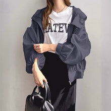 画像をギャラリービューアに読み込む, フード付き日焼け止めアウター
