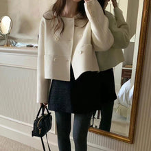 画像をギャラリービューアに読み込む, ラシャコートシンプルコーデアウター
