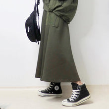 画像をギャラリービューアに読み込む, フード付き切替パーカー&amp;Aラインスカートセットアップ
