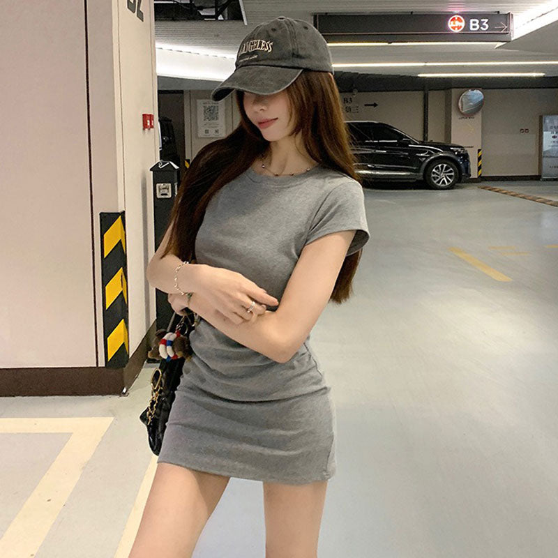 Tシャツワンピース半袖ワンピース