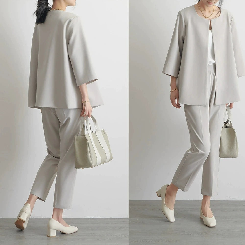 カジュアルブレザーセットアップスーツ入園会入学式卒業