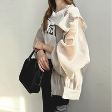 画像をギャラリービューアに読み込む, フード付き日焼け止めアウター
