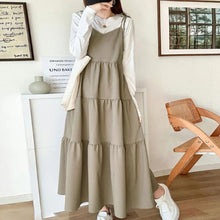 画像をギャラリービューアに読み込む, キャミワンピース調節可能ケーキワンピースカジュアルワンピース
