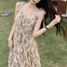 画像をギャラリービューアに読み込む, ショートカーディガン&amp;花柄デートワンピースセットアップ
