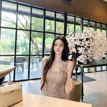 画像をギャラリービューアに読み込む, レディース レース ミニワンピース タイト ベージュ 大人可愛い デート パーティー
