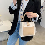 ファッション切り替え通勤カジュアルコーデしやすいショルダーバッグ