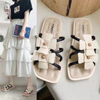 INS人気沸騰ファッション花柄サンダル履きやすいシューズ