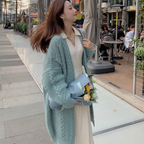 4COLORSレトロ秋冬厚手ゆるリラックス合わせやすいニットアウター