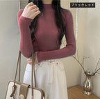 【お得】15色無地ニットシンプルコーデしやすいトップス