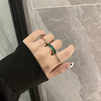 マーブル3ピースリング指輪アクセサリー