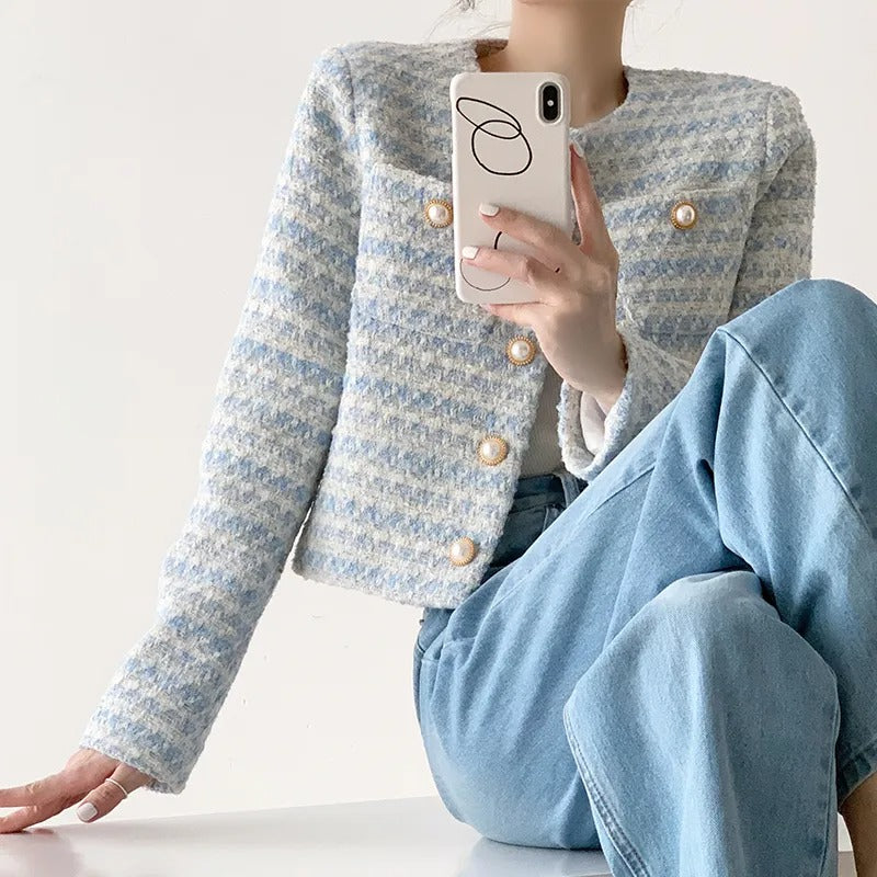 ショートタイプアウター気質アップコート