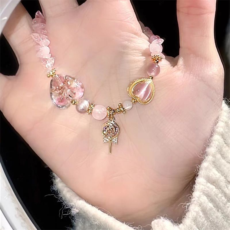 ハート飴腕輪大人かわいいアクセサリー