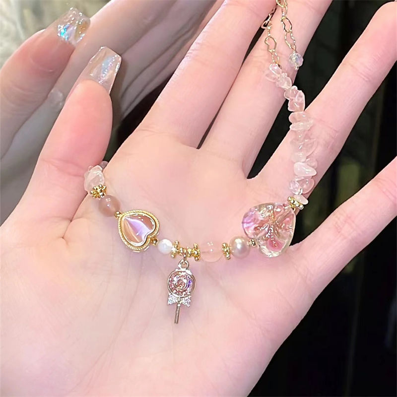 ハート飴腕輪大人かわいいアクセサリー