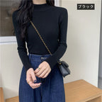【お得】15色無地ニットシンプルコーデしやすいトップス